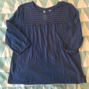 NWOT Blue Old Navy Top